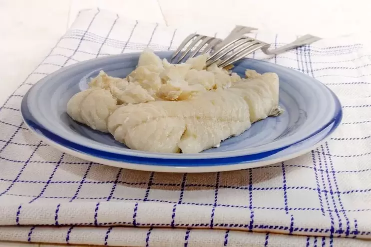 Steamed fish for carbohydrate free diet