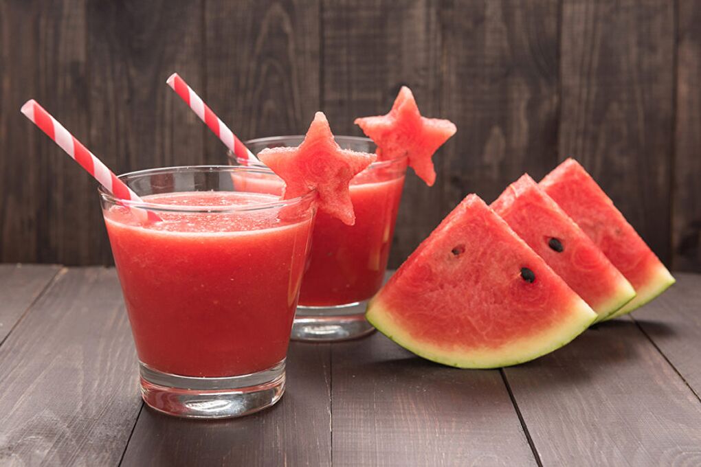 Fresh Watermelon with Watermelon Slices - Delicious Food for Losing Weight